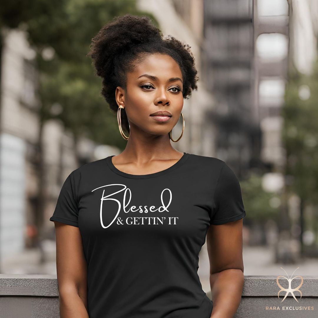 BLESSED Short sleeve T-shirt